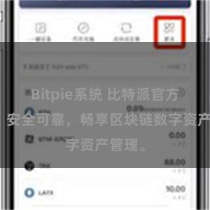 Bitpie系统 比特派官方钱包，安全可靠，畅享区块链数字资产管理。