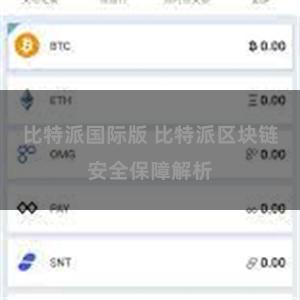 比特派国际版 比特派区块链安全保障解析