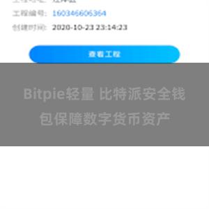Bitpie轻量 比特派安全钱包保障数字货币资产