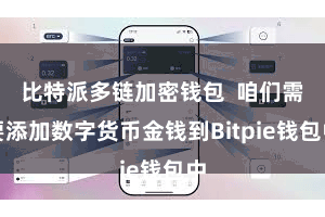 比特派多链加密钱包  咱们需要添加数字货币金钱到Bitpie钱包中