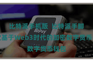 比特派手机版  比特派手脚一款基于Web3时代的加密数字货币钱包
